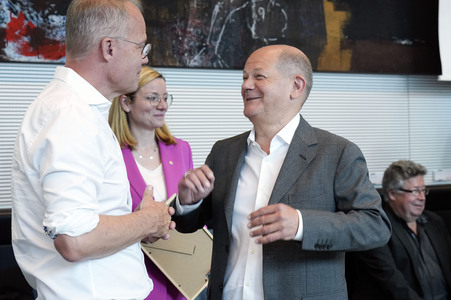 Fraktionssitzung der SPD-Bundestagsfraktion in Berlin