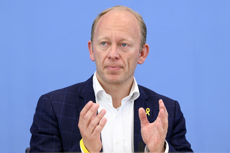 Bundespressekonferenz Israel Survey 2024 in Berlin