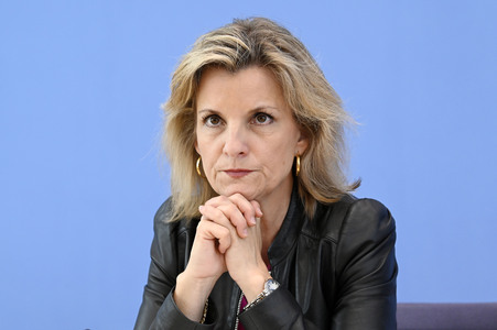 Bundespressekonferenz Israel Survey 2024 in Berlin