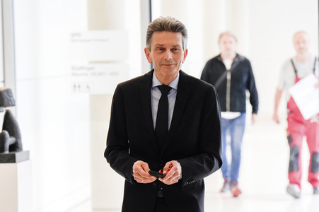 Fraktionssitzung der SPD-Bundestagsfraktion in Berlin