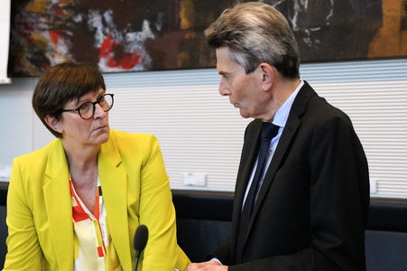 Fraktionssitzung der SPD-Bundestagsfraktion in Berlin