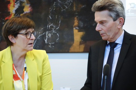 Fraktionssitzung der SPD-Bundestagsfraktion in Berlin