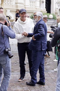 Ankunft von Clive Owen, Karlovy Vary International Film Festival 2024