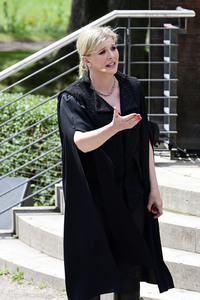 Theaterprobe 'Jedermann' in Weimar