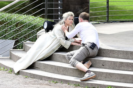 Theaterprobe 'Jedermann' in Weimar