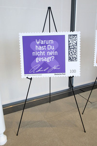 Präsentation der Roland Kaiser-Briefmarken in Bonn