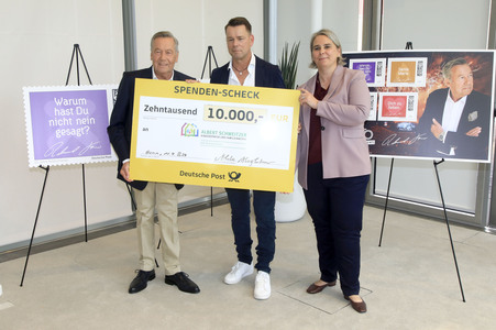 Präsentation der Roland Kaiser-Briefmarken in Bonn