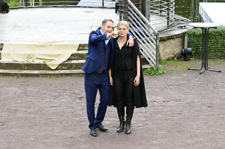 Generalprobe 'Jedermann' in Weimar