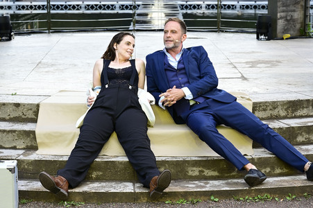 Generalprobe 'Jedermann' in Weimar