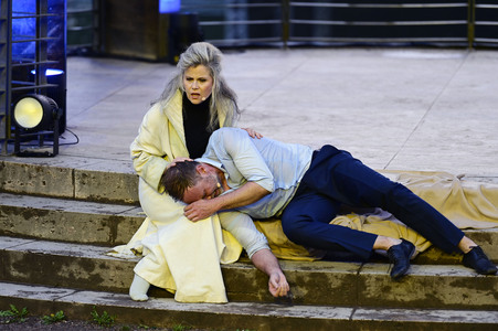 Generalprobe 'Jedermann' in Weimar