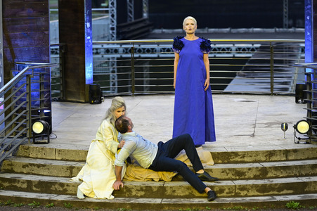 Generalprobe 'Jedermann' in Weimar