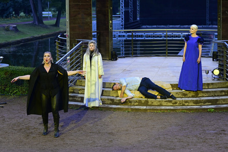 Generalprobe 'Jedermann' in Weimar