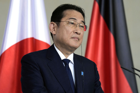 Empfang des Premierministers von Japan in Berlin