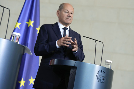 Empfang des Premierministers von Japan in Berlin