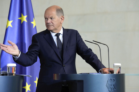 Empfang des Premierministers von Japan in Berlin