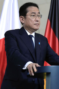 Empfang des Premierministers von Japan in Berlin