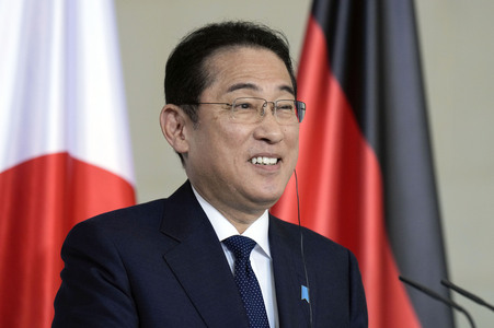 Empfang des Premierministers von Japan in Berlin