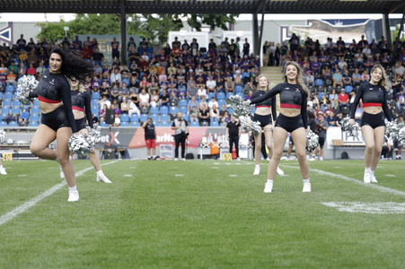 American Football-Spiel Frankfurt Galaxy vs. Cologne Centurions in Frankfurt