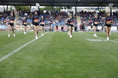 American Football-Spiel Frankfurt Galaxy vs. Cologne Centurions in Frankfurt