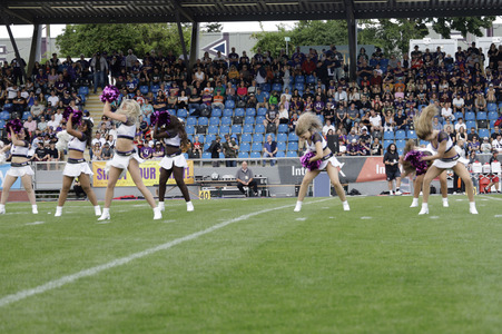American Football-Spiel Frankfurt Galaxy vs. Cologne Centurions in Frankfurt