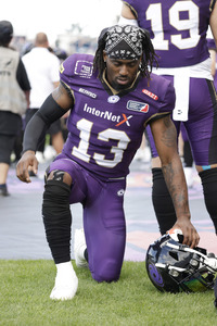 American Football-Spiel Frankfurt Galaxy vs. Cologne Centurions in Frankfurt