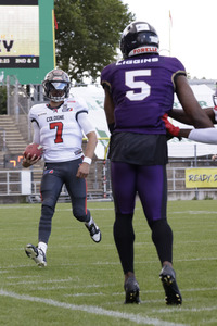 American Football-Spiel Frankfurt Galaxy vs. Cologne Centurions in Frankfurt