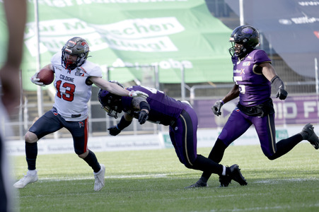 American Football-Spiel Frankfurt Galaxy vs. Cologne Centurions in Frankfurt