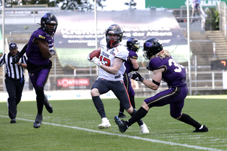 American Football-Spiel Frankfurt Galaxy vs. Cologne Centurions in Frankfurt
