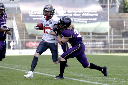 American Football-Spiel Frankfurt Galaxy vs. Cologne Centurions in Frankfurt