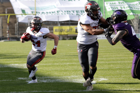 American Football-Spiel Frankfurt Galaxy vs. Cologne Centurions in Frankfurt