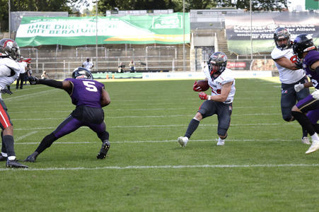 American Football-Spiel Frankfurt Galaxy vs. Cologne Centurions in Frankfurt