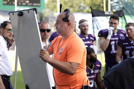 American Football-Spiel Frankfurt Galaxy vs. Cologne Centurions in Frankfurt