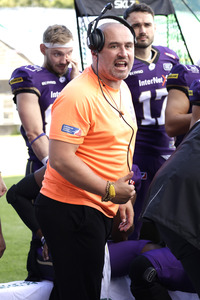 American Football-Spiel Frankfurt Galaxy vs. Cologne Centurions in Frankfurt