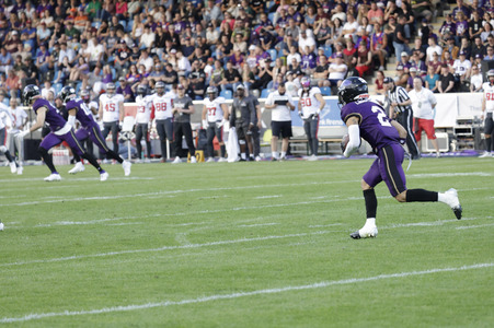 American Football-Spiel Frankfurt Galaxy vs. Cologne Centurions in Frankfurt
