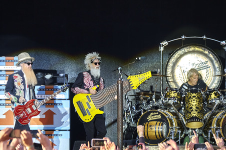 Konzert von ZZ Top in Wolfsburg