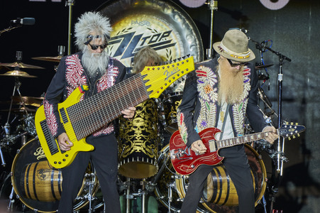 Konzert von ZZ Top in Wolfsburg