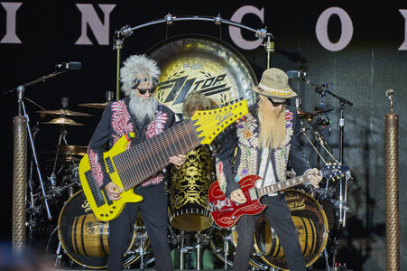 Konzert von ZZ Top in Wolfsburg