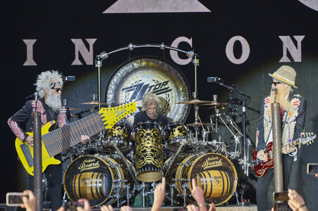 Konzert von ZZ Top in Wolfsburg