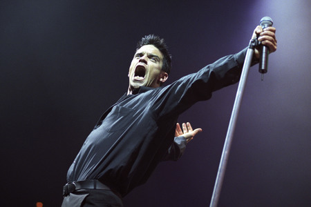 Konzert von Robbie Williams in Berlin