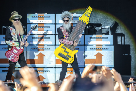 Konzert von ZZ Top in Wolfsburg