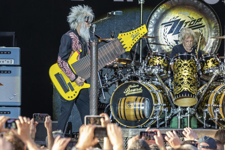 Konzert von ZZ Top in Wolfsburg