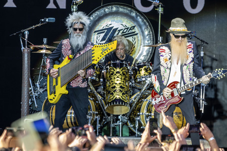 Konzert von ZZ Top in Wolfsburg
