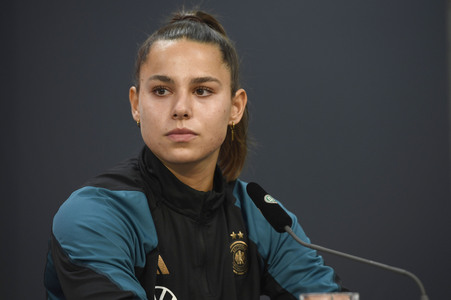 Abschlusspressekonferenz zum EM Qualifikationsspiel Deutschland - Österreich in Hannover