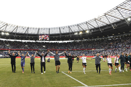 Frauenfußball-Länderspiel Deutschland gegen Österreich in Hannover