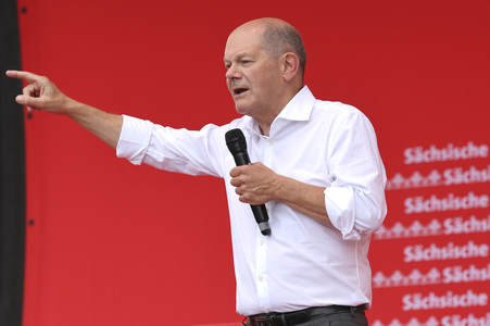 Landtagswahlkampfveranstaltung der SPD in Dresden