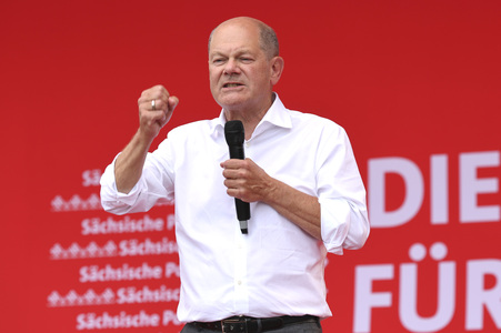 Landtagswahlkampfveranstaltung der SPD in Dresden