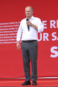 Landtagswahlkampfveranstaltung der SPD in Dresden