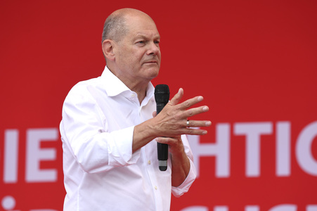 Landtagswahlkampfveranstaltung der SPD in Dresden