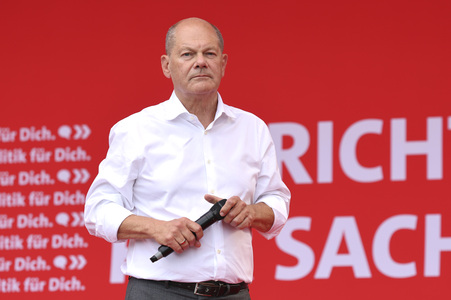 Landtagswahlkampfveranstaltung der SPD in Dresden