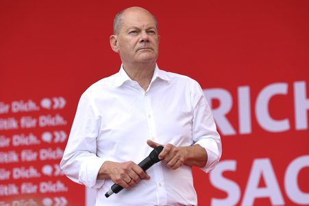 Landtagswahlkampfveranstaltung der SPD in Dresden